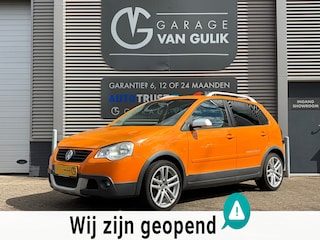 Volkswagen Polo 1.4-16V Cross 80PK Trekhaak,Clima,ElektrRamen+Spiegels,Isofix,Radio/Cd-Speler,Dakrail,Lmv,D-RiemVervangenBij129812