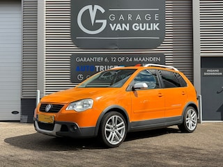 Volkswagen Polo 1.4-16V Cross 80PK Trekhaak,Clima,ElektrRamen+Spiegels,Isofix,Radio/Cd-Speler,Dakrail,Lmv,D-RiemVervangenBij129812