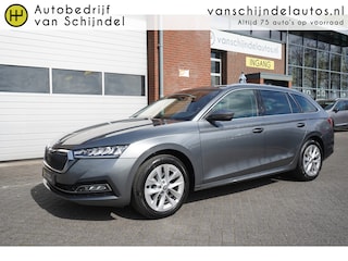 Skoda Octavia Combi 1.0 E-TSI ETECH MHEV BUSINESS EDITION PLUS KEURIGE NETTE STAAT TREKHAAK VIRTUEEL COCKPIT FULL LED 1/2LEDER STOEL+STUURVERWARMING ADAPTIEVE CRUISE ANDROID/APPLECARPLAY NAVI CAMERA ENZ...