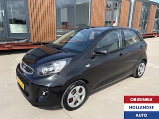 Kia Picanto 1.0 CVVT Zwart Airco Carplay 4 Nieuwe 4Seasons