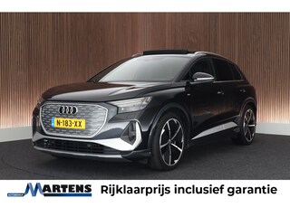 Audi Q4 50 quattro 299pk Launch S Competition 77 kWh SOH 88% Sonos Head-Up Camera Keyless Leder Memory Virtual Cockpit Navigatie Panoramadak S-Line