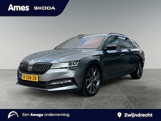 Skoda Superb Combi 1.5 150pk TSI ACT Sportline Business Verwarmbare stoelen vóór en achter | Trekhaak | Elektrisch verstelbare bestuurdersstoel
