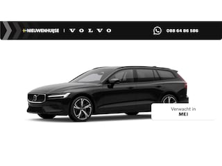 Volvo V60 2.0 T6 Plug-in hybrid AWD Essential | Adaptive Cruise Control | Getint Glas | Zwarte hemelbekleding | Stoelverwarming Voor & Achter | Stuurverwarming | 19" |