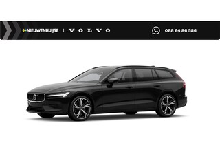 Volvo V60 2.0 T6 Plug-in hybrid AWD Essential | Adaptive Cruise Control | Getint Glas | Zwarte hemelbekleding | Stoelverwarming Voor & Achter | Stuurverwarming | 19" |