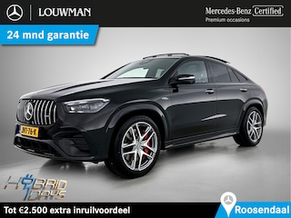 Mercedes-Benz GLE Coupé Mercedes-AMG 53 Hybrid 4MATIC+ Nightpakket Premium Plus | Trekhaak | Panoramadak | Airmatic | Distronic | Burmester | Head Up Display | Sluitbekrachtiging | . Inclusief 24 maanden Mercedes-Benz Certified garantie voor Europa.
