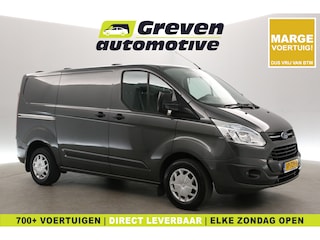 Ford Transit Custom 2.2 TDCI L1H1 | MARGE | Airco | Cruise | Camera | Navi | 3 Zits | Trekhaak | Parkeersens.