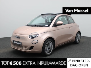 Fiat 500 500e 42 kWh Icon | Climate Control / ECC | Open dak schuif | Licht metalen velgen 16 inch | Cruise control | Navigatie | Achteruitrijcamera |