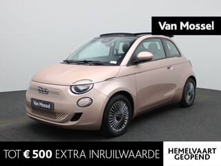Fiat 500 500e 42 kWh Icon | Climate Control / ECC | Open dak schuif | Licht metalen velgen 16 inch | Cruise control | Navigatie | Achteruitrijcamera |