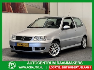 Volkswagen Polo 1.6-16V GTI UNIEK !!!! CLIMATE CONTROL ELEKTRISCHE RAMEN VOOR RADIO/CD MISTLAMPEN VOOR XENON 15"LICHTMETALEN VELGEN ZEER MOOI !!