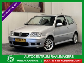 Volkswagen Polo 1.6-16V GTI UNIEK !!!! CLIMATE CONTROL ELEKTRISCHE RAMEN VOOR RADIO/CD MISTLAMPEN VOOR XENON 15"LICHTMETALEN VELGEN ZEER MOOI !!