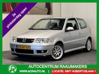 Volkswagen Polo 1.6-16V GTI UNIEK !!!! CLIMATE CONTROL ELEKTRISCHE RAMEN VOOR RADIO/CD MISTLAMPEN VOOR XENON 15"LICHTMETALEN VELGEN ZEER MOOI !!
