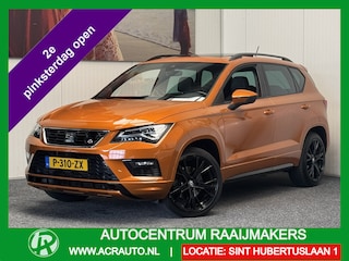 Seat Ateca 2.0 ECO TSI FR 4DRIVE BUSINESS IINTENSE AUTOMAAT NAVIGATIE CRUISE CONTROL PANORAMA SCHUIF/KANTELDAK STOELVERWARMING APPLE CARPLAY/ANDROID 360 CAMERA RIJSTROOKSENSOREN DODEHOEKSENSOREN ZEER MOOI !!