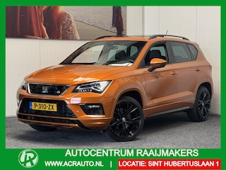 Seat Ateca 2.0 ECO TSI FR 4DRIVE BUSINESS IINTENSE AUTOMAAT NAVIGATIE CRUISE CONTROL PANORAMA SCHUIF/KANTELDAK STOELVERWARMING APPLE CARPLAY/ANDROID 360 CAMERA RIJSTROOKSENSOREN DODEHOEKSENSOREN ZEER MOOI !!