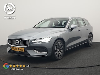 Volvo V60 T4 Inscription 191pk Dealer O.H. | Camera | Lederen Sportstoelen Memory & Verwarmd | Apple Carplay | Virtual | Navigatie | Cruise Control | DAB |