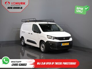 Peugeot Partner 1.5 HDI 130 pk Aut. L2 NL Auto/ 3Pers./ Carplay/ Airco/ Navi/ Imperiaal/ Cruise/ PDC/ DAB/ Trekhaak