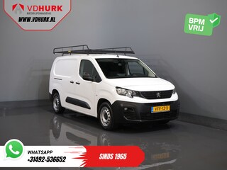 Peugeot Partner 1.5 HDI 130 pk Aut. L2 NL Auto/ 3Pers./ Carplay/ Airco/ Navi/ Imperiaal/ Cruise/ PDC/ DAB/ Trekhaak