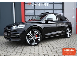 Audi Q5 55 TFSI e S-Line Quattro Competition 367PK | Luchtvering | Pano | 360 | Keyless | Ambient+ | Trekhaak | Alcantara | Memory | Digitaal Dash | Matrix Led | 21'' SQ5 "| Blind Spot | Afgevlakt Stuur | Nieuwe APK | Btw Auto