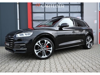 Audi Q5 55 TFSI e S-Line Quattro Competition 367PK | Luchtvering | Pano | 360 | Keyless | Ambient+ | Trekhaak | Alcantara | Memory | Digitaal Dash | Matrix Led | 21'' SQ5 "| Blind Spot | Afgevlakt Stuur | Nieuwe APK | Btw Auto