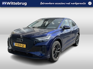 Audi Q4 40 Advanced edition 77 kWh / AUTOMAAT/ SOH 91%/ 204 PK/ WARMTEPOMP/ SMARTPHONE INTERFACE/ TREKHAAK/ KEYLESS/ PARK.SENSOREN+CAMERA/ STOELVERWARM./ CRUISE/ ELEK.KLEP/ RIJ-MODI/ CLIMA/ NAVI/ DAB/ LED/ 19'' LMV