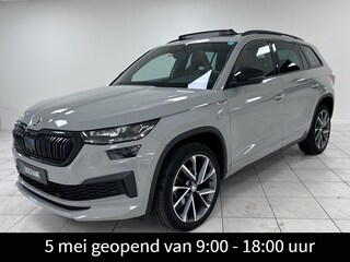 Skoda Kodiaq 1.5 TSI Sportline Business | PANORAMADAK | WEGKLAPBARE TREKHAAK | LEDEREN BEKLEDING