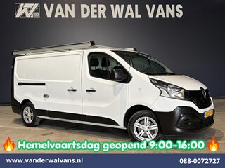 Renault Trafic 1.6 dCi 122pk L2H1 Euro6 Airco | Imperiaal | Trekhaak | Navigatie | LM velgen | Cruisecontrol Parkeersensoren, Bijrijdersbank