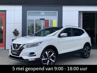 Nissan Qashqai 1.2 Tekna + | 360° Camera | Trekhaak | Panoramadak | Leder |