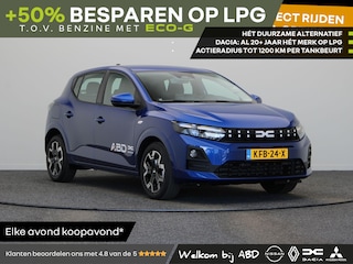 Dacia Sandero Eco-G 120pk journey Automaat | Pack Driving | Pack Winter+ | Pack Nav+ | 7 jaar Garantie! |