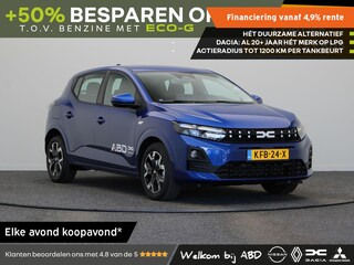 Dacia Sandero Eco-G 120pk journey Automaat | Pack Driving | Pack Winter+ | Pack Nav+ | 7 jaar Garantie! |