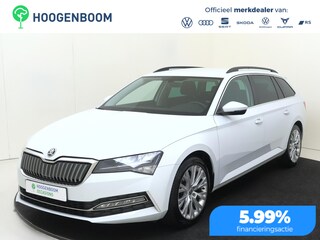 Skoda Superb Combi 1.4 TSI iV Business Edition | SoH 100% | Standkachel | Adaptieve demping | Stoel- en stuurwielverwarming | Navigatie | Cruise control | Elektrisch inklapbare buitenspiegels | CarPlay |