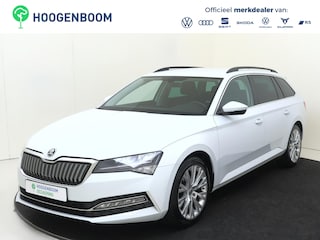 Skoda Superb Combi 1.4 TSI iV Business Edition | SoH 100% | Standkachel | Adaptieve demping | Stoel- en stuurwielverwarming | Navigatie | Cruise control | Elektrisch inklapbare buitenspiegels | CarPlay |