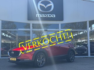 Mazda CX-30 2.0 e-SkyActiv-X M Hybrid Luxury 1e Eig., NL-Auto, Dealer Ondh, Automaat, Navigatie, Apple Carplay/ Android Auto, Head-up Cruise Controle Ad., Bose, Leer, Stoelverw., Stuur verw.
