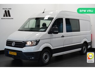 Volkswagen Crafter 2.0 TDI 177PK L3H3 Dubbele Cabine EURO 6 - Airco - Navi - Cruise - € 20.950,- Excl.