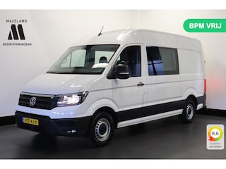 Volkswagen Crafter 2.0 TDI 177PK L3H3 Dubbele Cabine EURO 6 - Airco - Navi - Cruise - € 20.950,- Excl.
