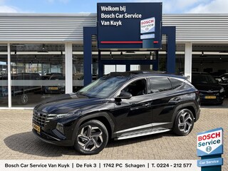 Hyundai Tucson 1.6 T-GDI PHEV Premium Sky 4WD / Automaat / NL-Auto / Vol-Leder / Open-Panodak / Adaptieve Cruise-Control / Stoelverwarming V+A / Stoelverkoeling / Stuurverwarming / Elektr.-Verstelbare Stoelen met Geheugen / Premium Krell-Audio / Elektr.-Achterklep / Apple-Carplay & Android-Auto / Dodehoek-Detectie / Draadloze-Telefoonlader / Keyless / LED / Adaptieve-Koplampen / DAB Radio-Bluetooth / Navi / Flippers / PDC V+A met Rondom-Camerazicht / 19'' LMV / ENZ.
