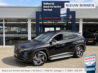 Hyundai Tucson 1.6 T-GDI PHEV Premium Sky 4WD / Automaat / NL-Auto / Vol-Leder / Open-Panodak / Adaptieve Cruise-Control / Stoelverwarming V+A / Stoelverkoeling / Stuurverwarming / Elektr.-Verstelbare Stoelen met Geheugen / Premium Krell-Audio / Elektr.-Achterklep / Apple-Carplay & Android-Auto / Dodehoek-Detectie / Draadloze-Telefoonlader / Keyless / LED / Adaptieve-Koplampen / DAB Radio-Bluetooth / Navi / Flippers / PDC V+A met Rondom-Camerazicht / 19'' LMV / ENZ.