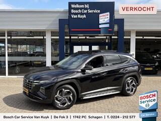 Hyundai Tucson 1.6 T-GDI PHEV Premium Sky 4WD / Automaat / NL-Auto / Vol-Leder / Open-Panodak / Adaptieve Cruise-Control / Stoelverwarming V+A / Stoelverkoeling / Stuurverwarming / Elektr.-Verstelbare Stoelen met Geheugen / Premium Krell-Audio / Elektr.-Achterklep / Apple-Carplay & Android-Auto / Dodehoek-Detectie / Draadloze-Telefoonlader / Keyless / LED / Adaptieve-Koplampen / DAB Radio-Bluetooth / Navi / Flippers / PDC V+A met Rondom-Camerazicht / 19'' LMV / ENZ.