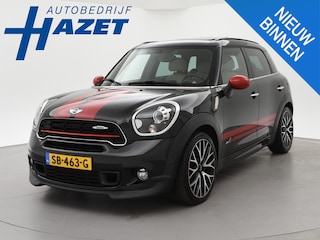 Mini Countryman 1.6 JOHN COOPER WORKS ALL4 218 PK CHILI AUT. + PANORAMA | HARMAN KARDON | LEDER | 19 INCH | SFEERVERL.