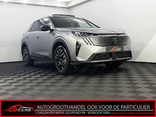 Peugeot 3008 1.2 Hybrid 145 GT Panoramadak, 360 Camera, Keyless start, Elektrische achterklep, Stoelverwarming, Cruise control, Rijstrook correctie, 1 jaar garantie