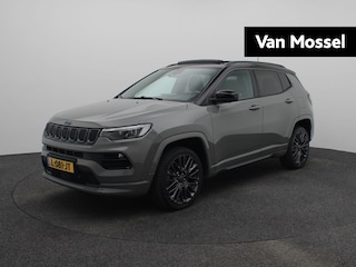 Jeep Compass 4xe 240 Plug-in Hybrid Electric S Automaat | Apple Carplay/Android Auto | Navigatie | Lerenbekleding | Cruise control adaptief | Panorama-dak | Trekhaak