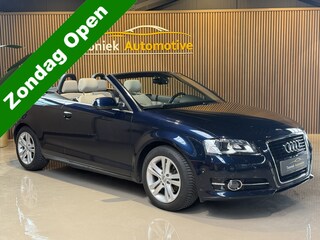 Audi A3 Cabriolet Automaat 1.8 TFSI Ambition Pro Line S Beige Leer Airco LMV  Blauwe Kap
