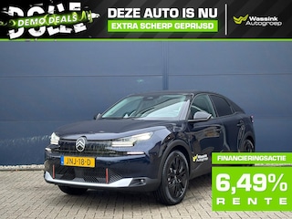 Citroën C4 EV 54kWh 156pk Collection | Winterpack | Camera | Apple carplay/Android auto | Keyless entry | 3 fase met V2L functie