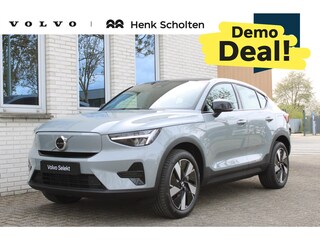 Volvo EC40 Single Motor Extended Range Plus | DEMO DEAL | Van € 55.045 voor € 46.750 | DIRECT LEVERBAAR | Textiel City Canvas | Panoramadak | Volvo Car UX | Driver Assistance | Camera achter | Driver Awareness | Climate Pack | 19” 5-Spaaks Black / Diamond Cut | Versatility Pack | Adaptieve Cruise Control | Pilot Assist | Preconditioning met timer | Camera achter | Connected Safety | Verwarmbare voorstoelen | Verwarmbaar stuurwiel | Elektrisch bedienbare achterklep | Google Maps | Google Assistant | Keyless | Draadloos telefoon opladen | Apple Carplay | Blis | Premium Audio by Harman Kardon | Digital Services Pack 48 maanden