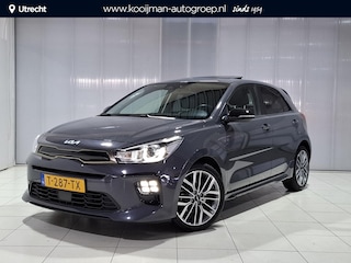 Kia Rio 1.0 T-GDi MHEV GT-Line Schuif kantel dak, Stoel en Stuur verwarming, Apple Carplay/Android Auto, Navigatie, Camera.