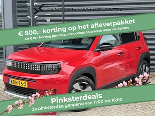 Fiat Grande Panda La Prima 11 kW 44 kWh 6+2 Jaar Garantie