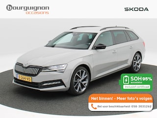 Skoda Superb Combi 1.4 TSi 218 Pk iV Sportline Business | Trekhaak | Stoelverwarming | CarPlay | Camera | Cruise Control | Navigatie | Full LED | 19 Inch | 91.754 Km !!