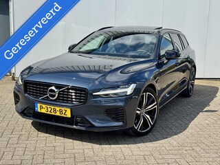 Volvo V60 2.0 T6 Recharge AWD R-Design|LongRange|ACC|Pano|el.bed.stoelen|