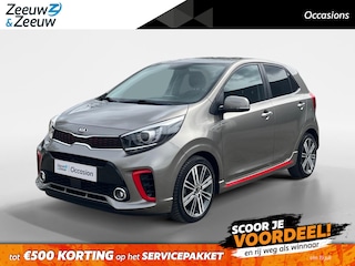 Kia Picanto 1.0 T-GDI GT-Line | 100 PK | Navigatie | Climate Control | Cruise Control | Parkeercamera | Kunstleder