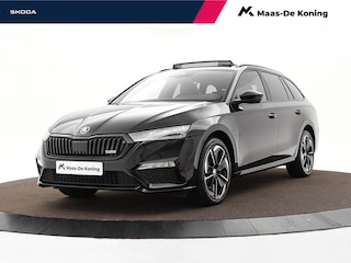 Skoda Octavia Combi 1.4 TSI RS iV PHEV Business · Panoramadak · Elektrische stoelverstelling · Stoel, Stuur & achterbank verwarming · Apple/Android Car Play · Dodehoeksensor ·