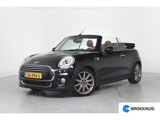 Mini Cooper Cabrio 1.5 Chili Serious Business | Stoelverwarming | Camera | Head-Up | Climate Control | Leder | Sportstoelen | Led | Keyless |