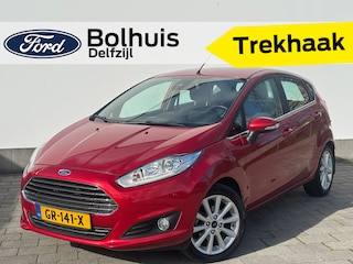 Ford Fiesta EcoBoost Titanium | 100% dealer onderhouden | Navi | Voorruitverwarming | Trekhaak | Cruise Control | PDC